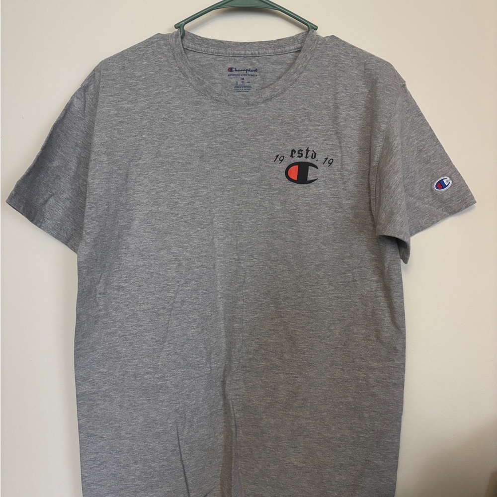 Champion Gray Men's T-Shirt